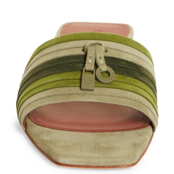 Loro Piana Charms Pleated Slide Sandal - Picture 5 of 6